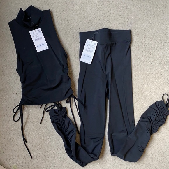 Zara Pants - Zara Shirt and Pants Set. New with tags.